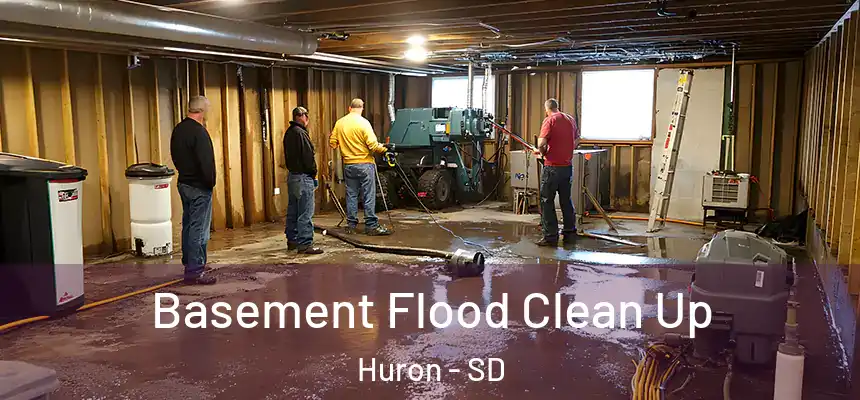 Basement Flood Clean Up Huron - SD