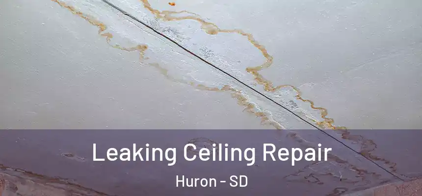 Leaking Ceiling Repair Huron - SD